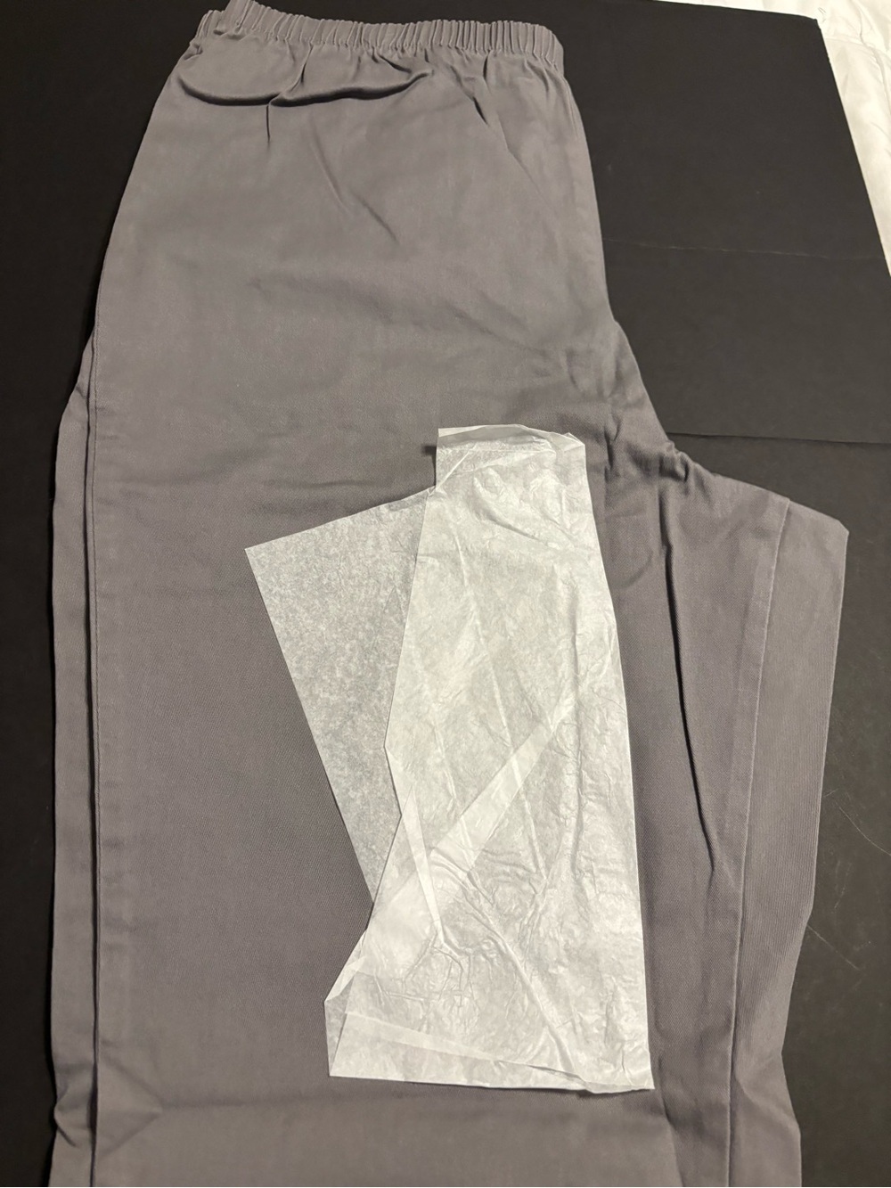 Denim & Co D&Co Women’s T2X Tall 2X Gray Pull-On Stretch Pants NWT USA